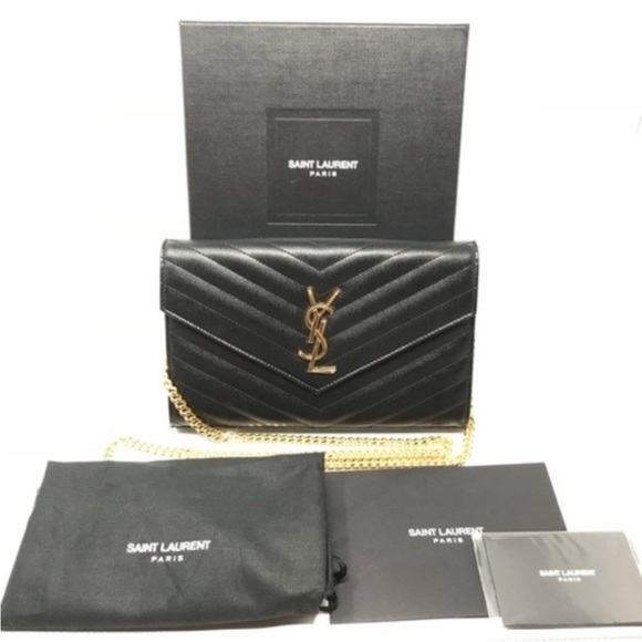 Authentic Saint Laurent Crossbody WOC - Picture 1 of 8
